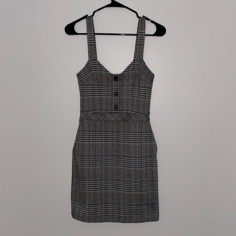 Hounds tooth mini dress